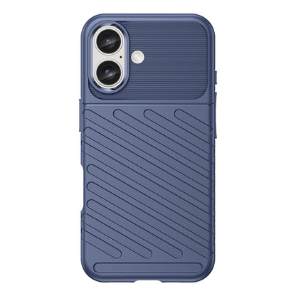 Thunder Case for iPhone 16 Silicone Case - Blue_1