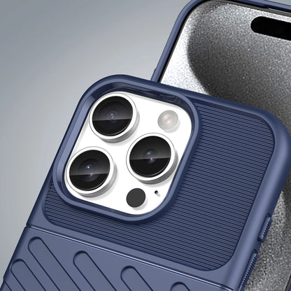 Thunder Case for iPhone 16 Pro Silicone Case - Blue_6