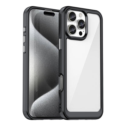 Outer Space Case with Gel Frame for iPhone 16 Pro Max - Black_0