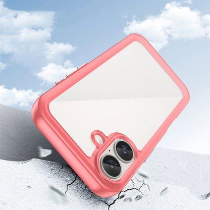 Outer Space Case with Gel Frame for iPhone 16 Plus - Red_2