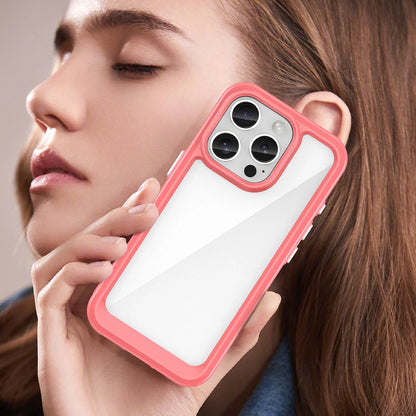 Outer Space Case with Gel Frame for iPhone 16 Pro - Red_6