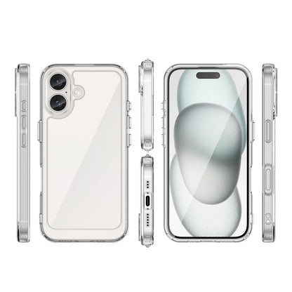 Outer Space Case with Gel Frame for iPhone 16 - Clear_1