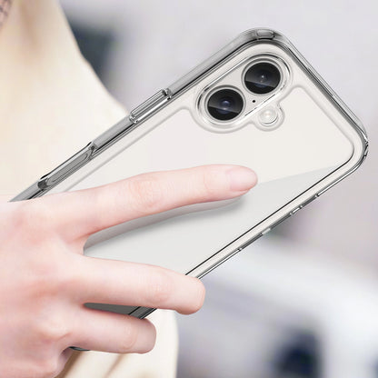 Outer Space Case with Gel Frame for iPhone 16 - Clear_4