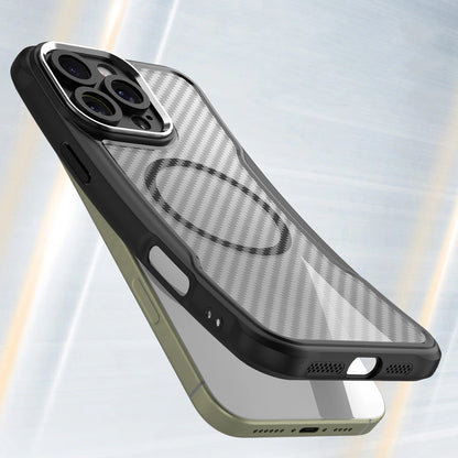 Leading Series MagSafe Silicone Case for iPhone 16 Pro Max - Black_3