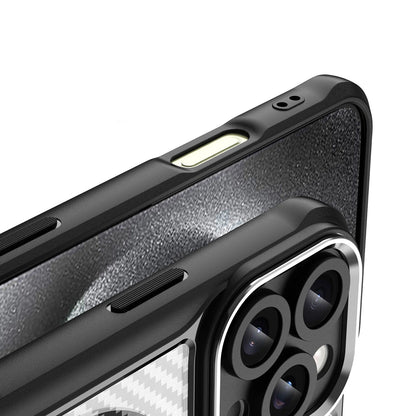 Leading Series MagSafe Silicone Case for iPhone 16 Pro Max - Black_7
