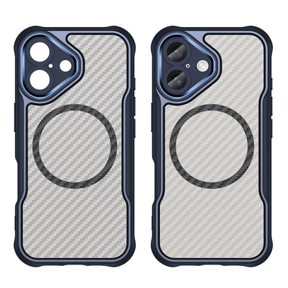 Leading Series MagSafe Silicone Case for iPhone 16 - Blue_1