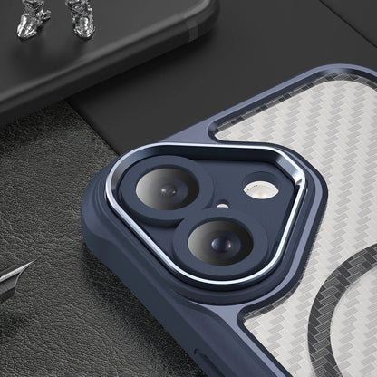 Leading Series MagSafe Silicone Case for iPhone 16 - Blue_4
