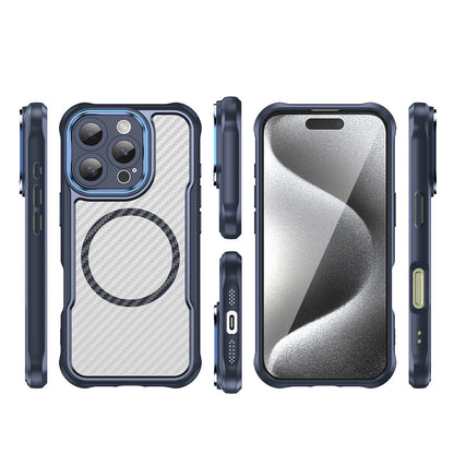 Leading Series MagSafe Silicone Case for iPhone 16 Pro Max - Blue_2