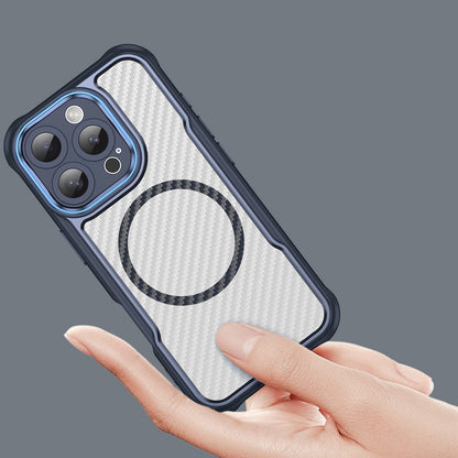Leading Series MagSafe Silicone Case for iPhone 16 Pro Max - Blue_4