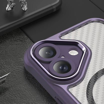 Leading Series MagSafe Silicone Case for iPhone 16 - Purple_5