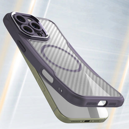 Leading Series MagSafe Silicone Case for iPhone 16 Pro - Purple_3