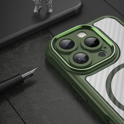 Leading Series MagSafe Silicone Case for iPhone 16 Pro - Green_5