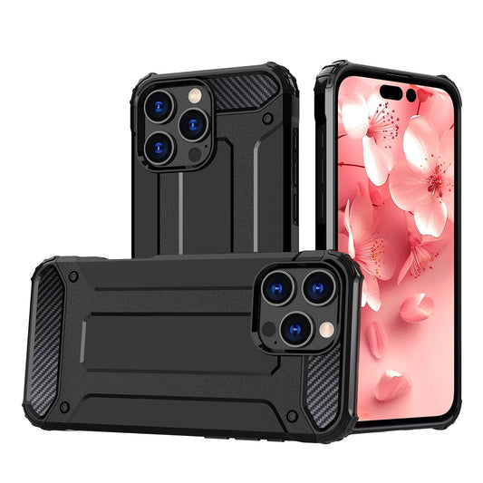 Hybrid Armor iPhone 16 Pro Case - Black_0