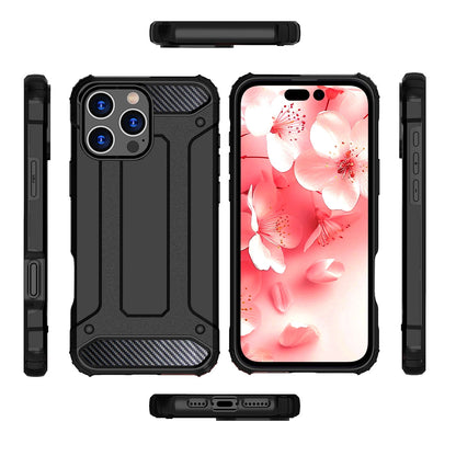 Hybrid Armor iPhone 16 Pro Max Case - Black_4