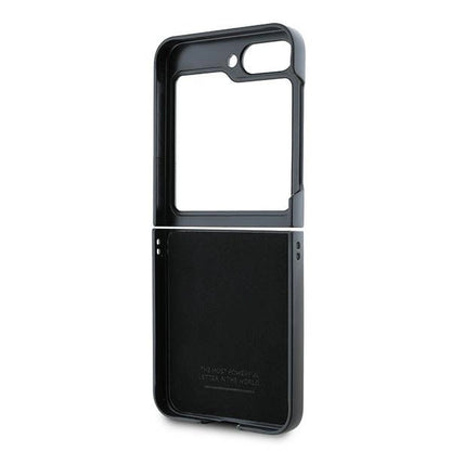 BMW Carbon Blue Line Case for Samsung Galaxy Z Flip 6 - Black_6