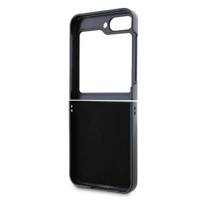 DKNY Repeat Pattern Stack Logo Case for Samsung Galaxy Z Flip6 - Black_6