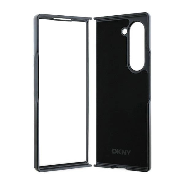 DKNY Checkered Pattern Printed Stripes case for Samsung Galaxy Z Fold 6 - black_5