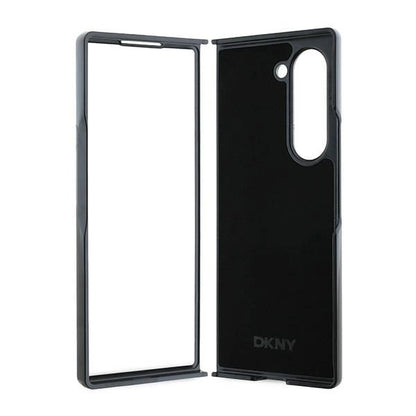 DKNY Checkered Pattern Printed Stripes case for Samsung Galaxy Z Fold 6 - black_5
