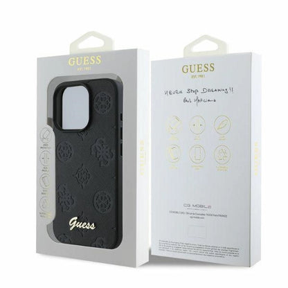 Guess 4G Classic iPhone 16 Pro Case - Black_3