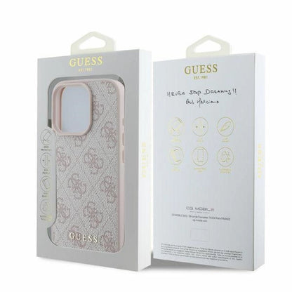 Guess 4G Classic iPhone 16 Pro Case - Pink_3