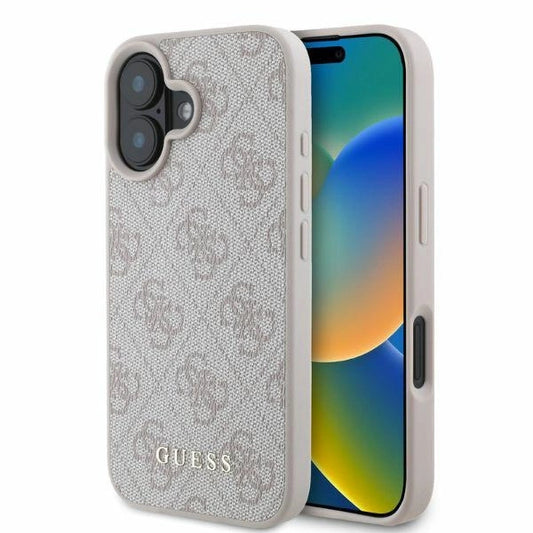 Guess 4G Classic iPhone 16 Case - Pink_0