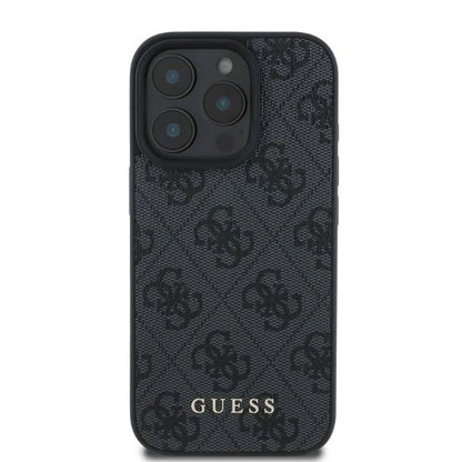 Guess 4G Classic Case for iPhone 16 Pro Max - Black_2