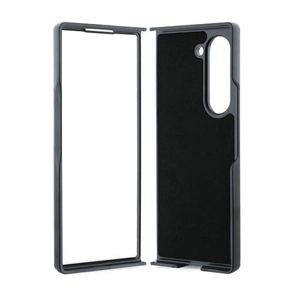 Guess Leather 4G Metal Logo Case for Samsung Galaxy Z Fold 6 - Brown_5