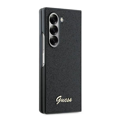 Guess 4G Glitter Script Case for Samsung Galaxy Z Fold 6 - Black_4