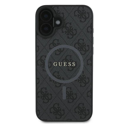 Guess 4G Ring Classic Logo MagSafe case for iPhone 16 Plus - black_2