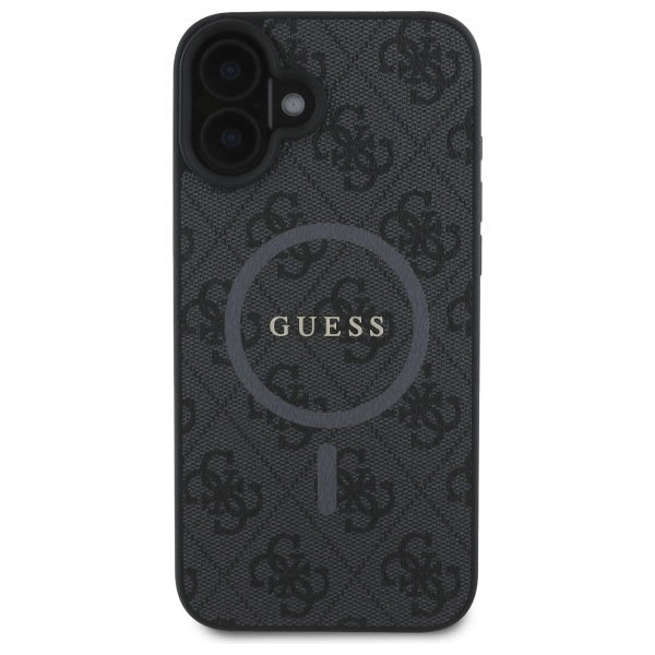 Guess 4G Ring Classic Logo MagSafe case for iPhone 16 - black_2