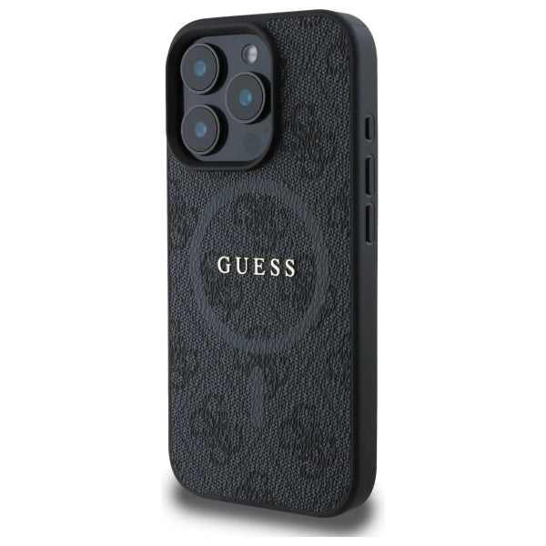 Guess 4G Ring Classic Logo MagSafe case for iPhone 16 Pro Max - black_1