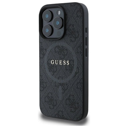 Guess 4G Ring Classic Logo MagSafe case for iPhone 16 Pro Max - black_1