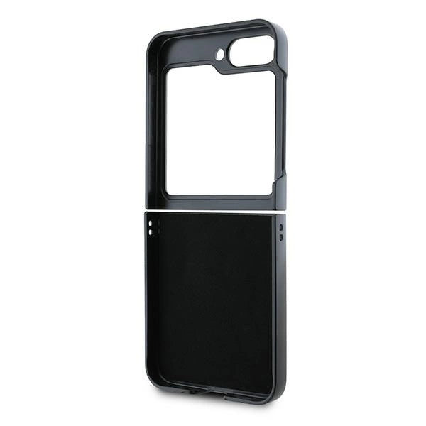 Karl Lagerfeld Saffiano Monogram Case for Samsung Galaxy Z Flip 6 - Black_6
