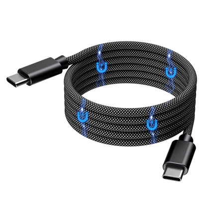 Choetech XCC-1054 240W Cable with Power Delivery 3.1 USB-C Magnetic 1.2m - Black_1