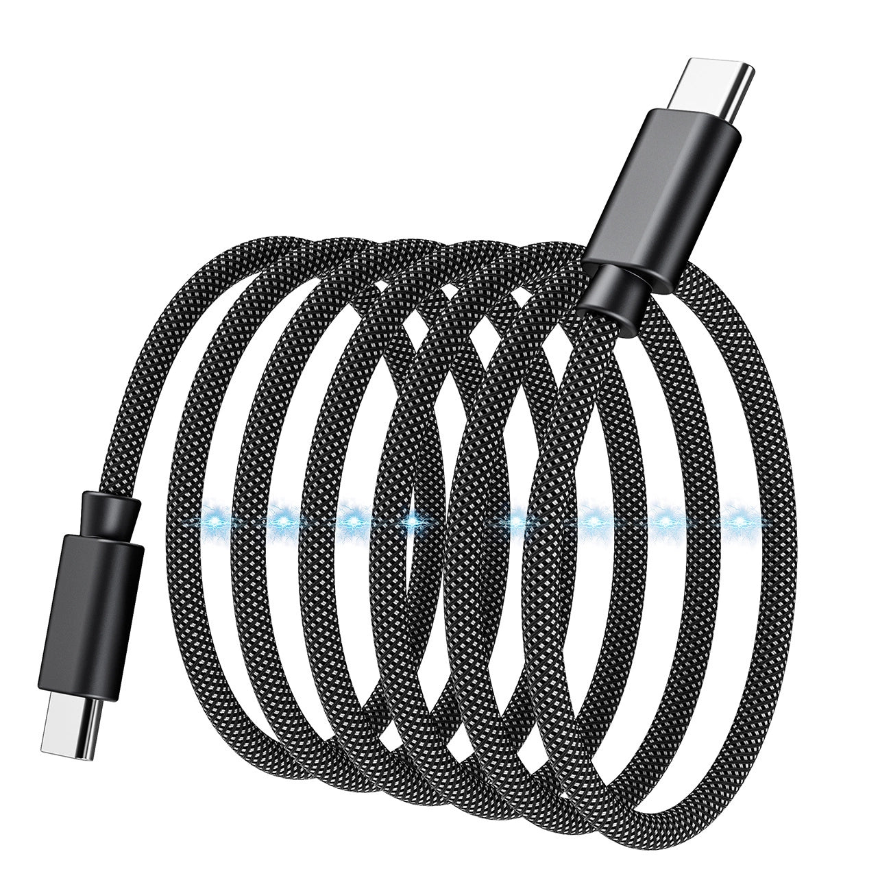 Choetech XCC-1054 240W Cable with Power Delivery 3.1 USB-C Magnetic 1.2m - Black_3