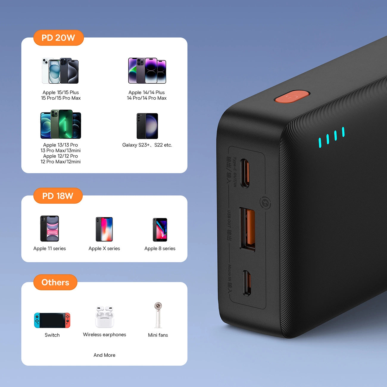 Baseus Airpow 20000mAh 20W powerbank (black)_13