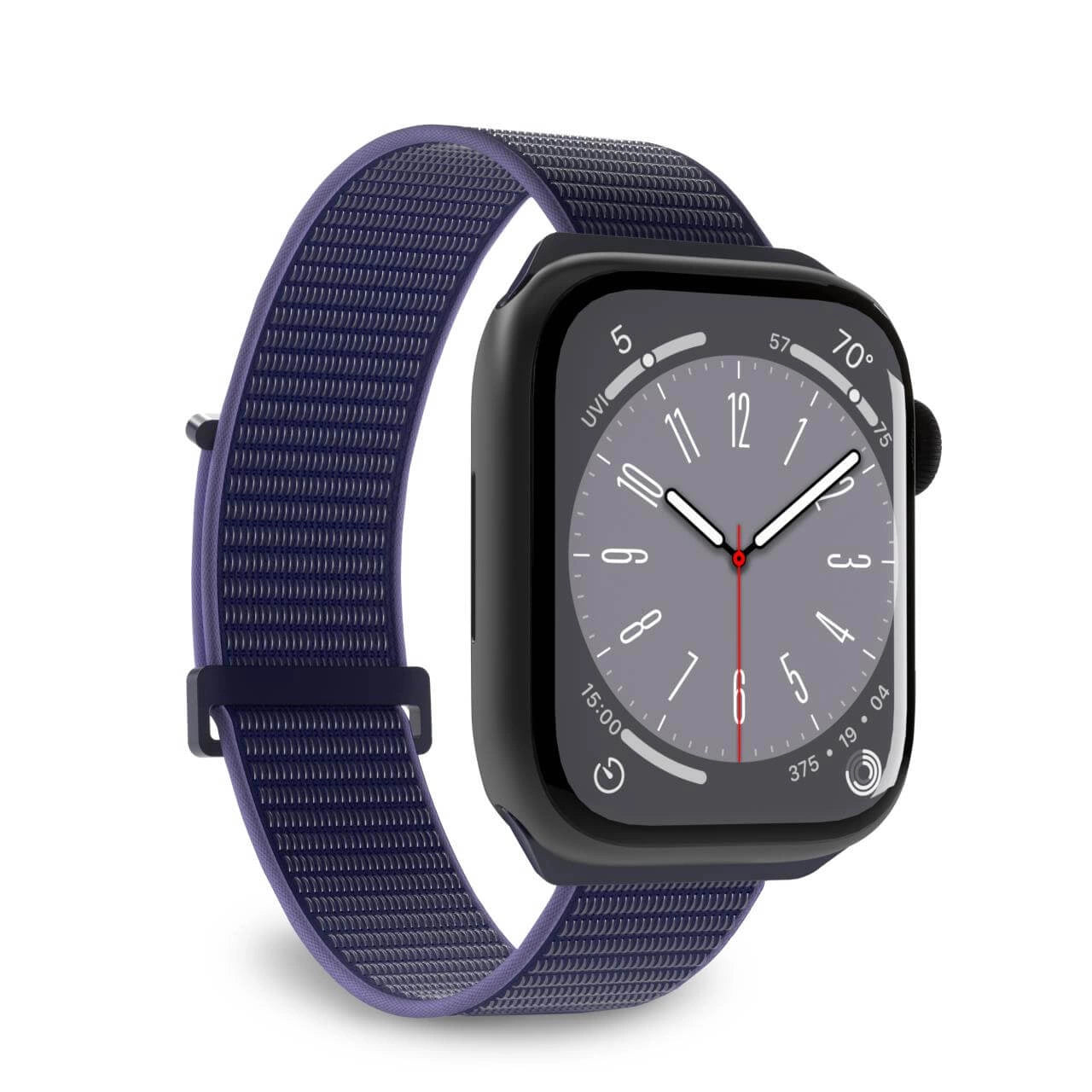 Puro Sport Nylon Strap for Apple Watch 42 / 44 / 45 / 49 mm - Blue_0