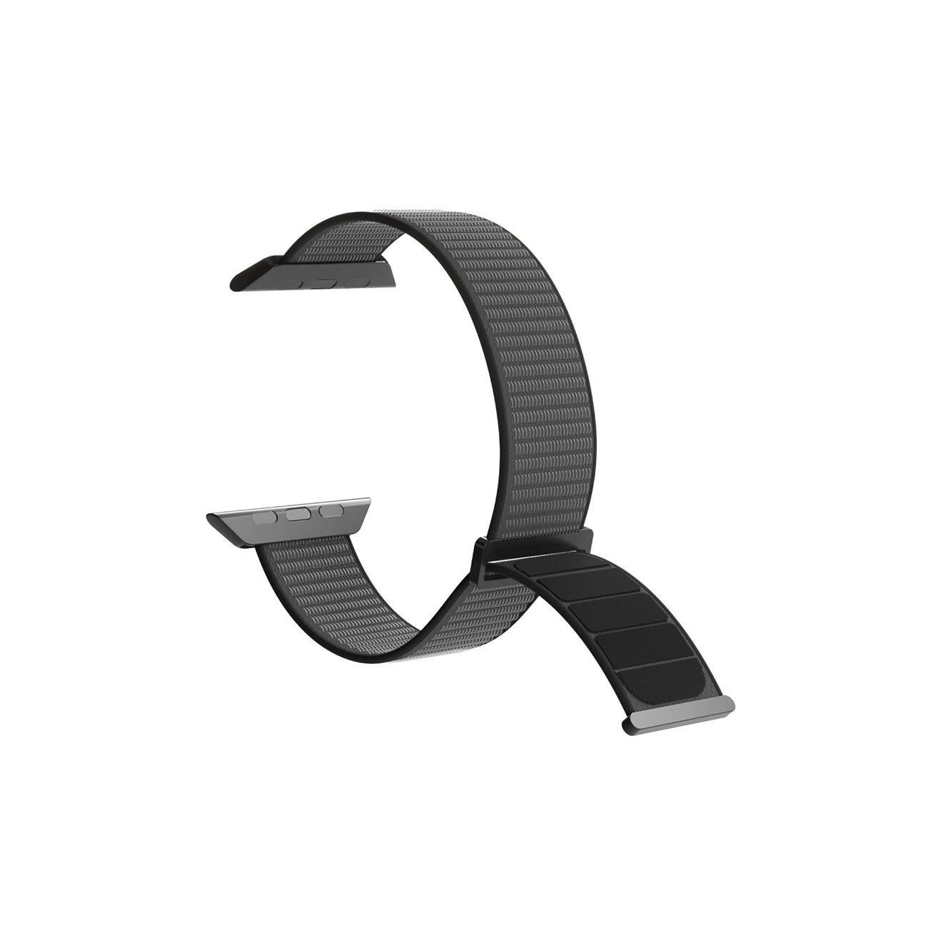 Puro Sport Nylon Strap for Apple Watch 42 / 44 / 45 / 49 mm - Black_2