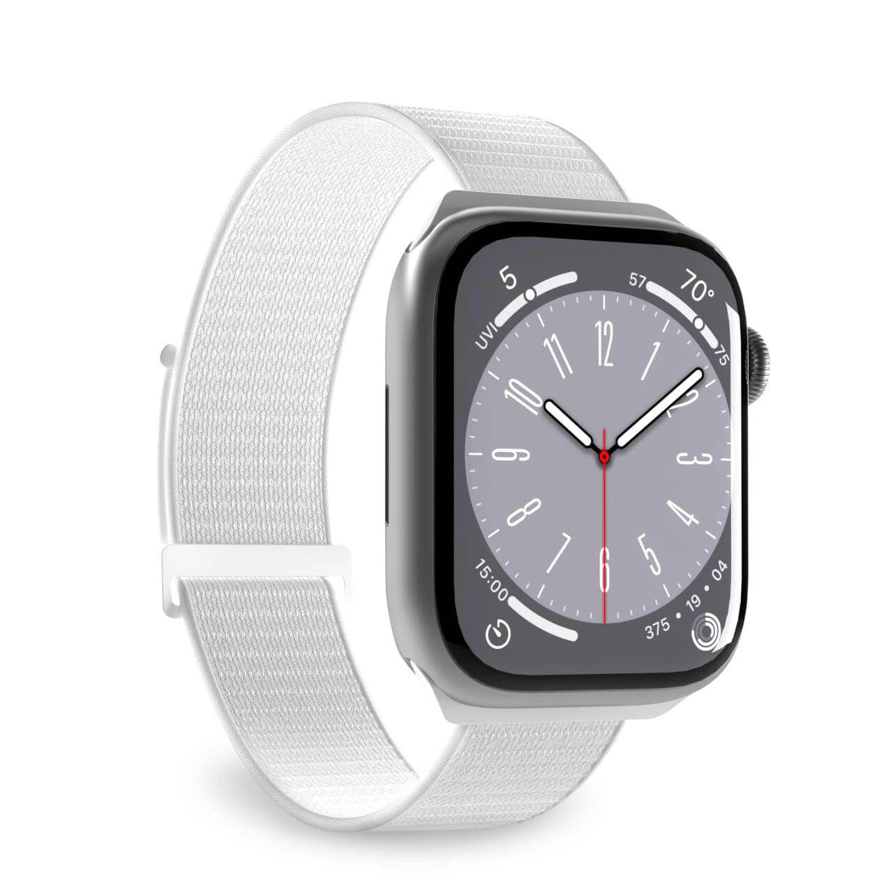 Puro Sport Nylon Strap for Apple Watch 38 / 40 / 41 mm - White_0