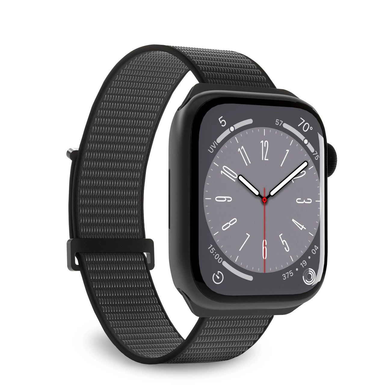 Puro Sport Nylon Strap for Apple Watch 38 / 40 / 41 mm - Black_0