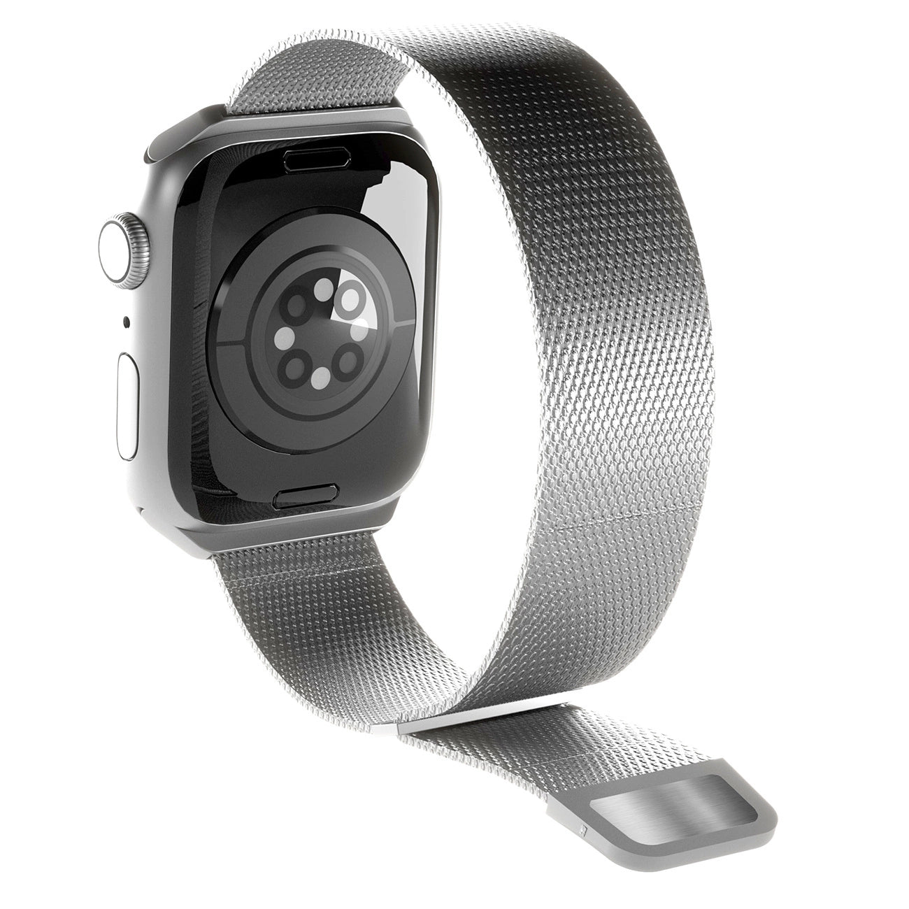 Puro Milanese Stainless Steel Strap for Apple Watch 42 / 44 / 45 / 49 mm - Silver_6