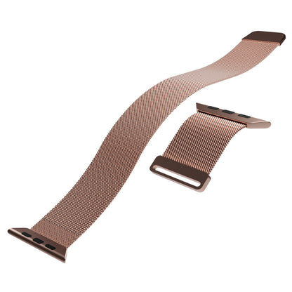 Puro Milanese Stainless Steel Apple Watch Band 38/40/41mm - Pink_9