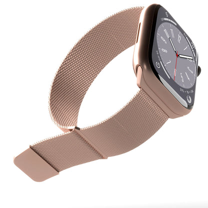 Puro Milanese Stainless Steel Apple Watch Band 38/40/41mm - Pink_2