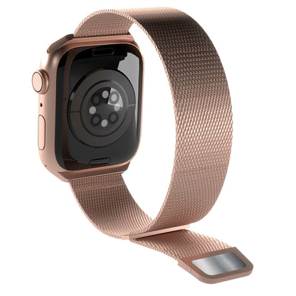 Puro Milanese Stainless Steel Apple Watch Band 38/40/41mm - Pink_6