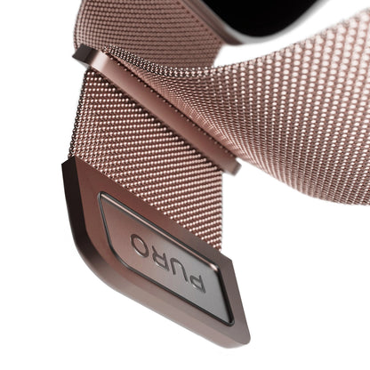 Puro Milanese Stainless Steel Apple Watch Band 38/40/41mm - Pink_7