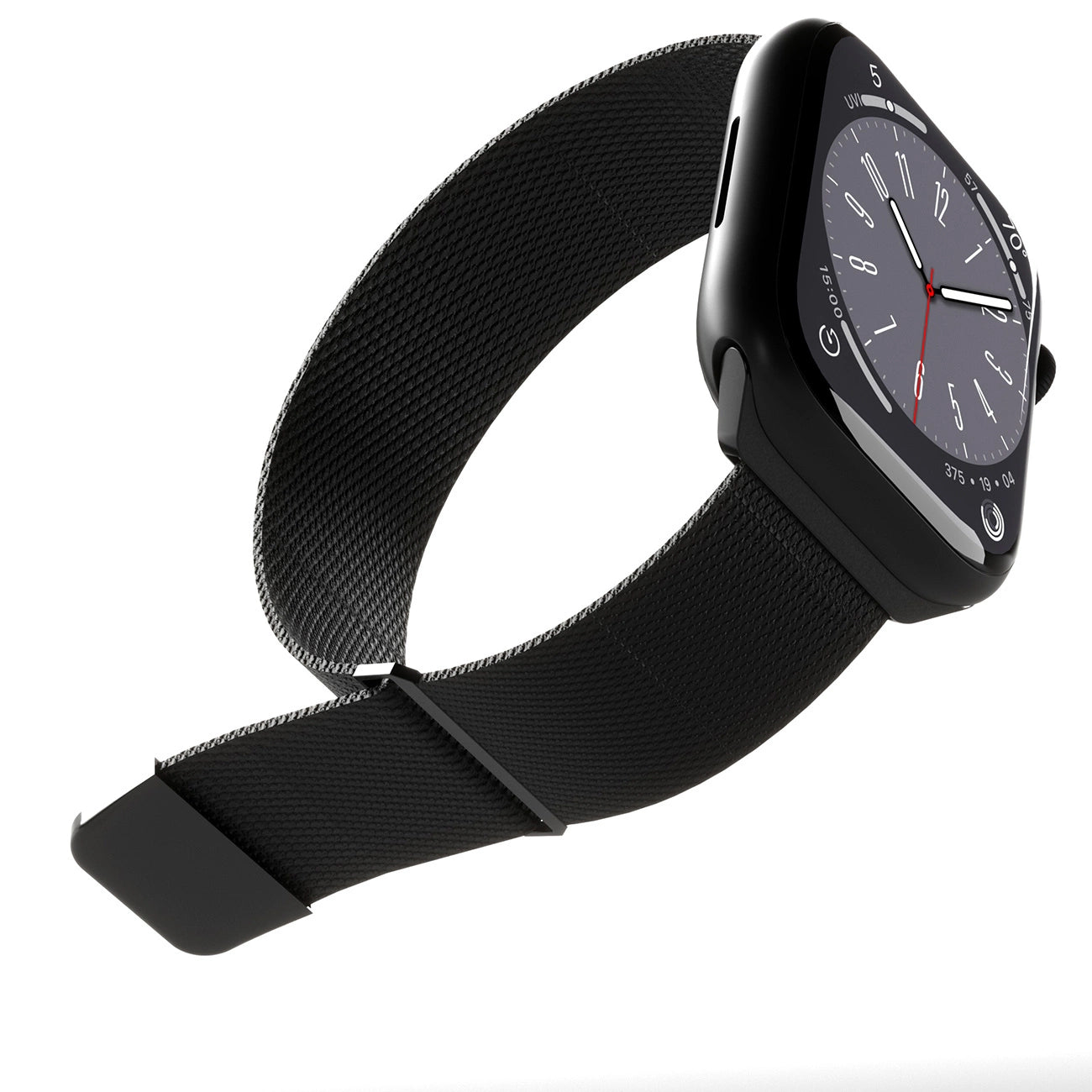 Puro Milanese Stainless Steel Apple Watch Band 38/40/41mm - Black_2