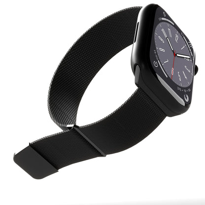 Puro Milanese Stainless Steel Apple Watch Band 38/40/41mm - Black_2
