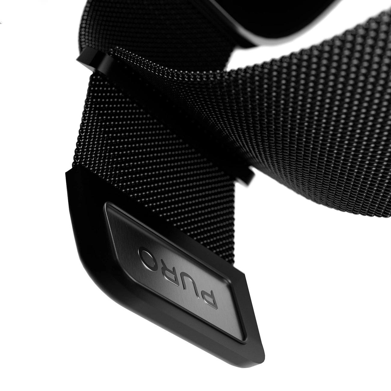 Puro Milanese Stainless Steel Apple Watch Band 38/40/41mm - Black_7