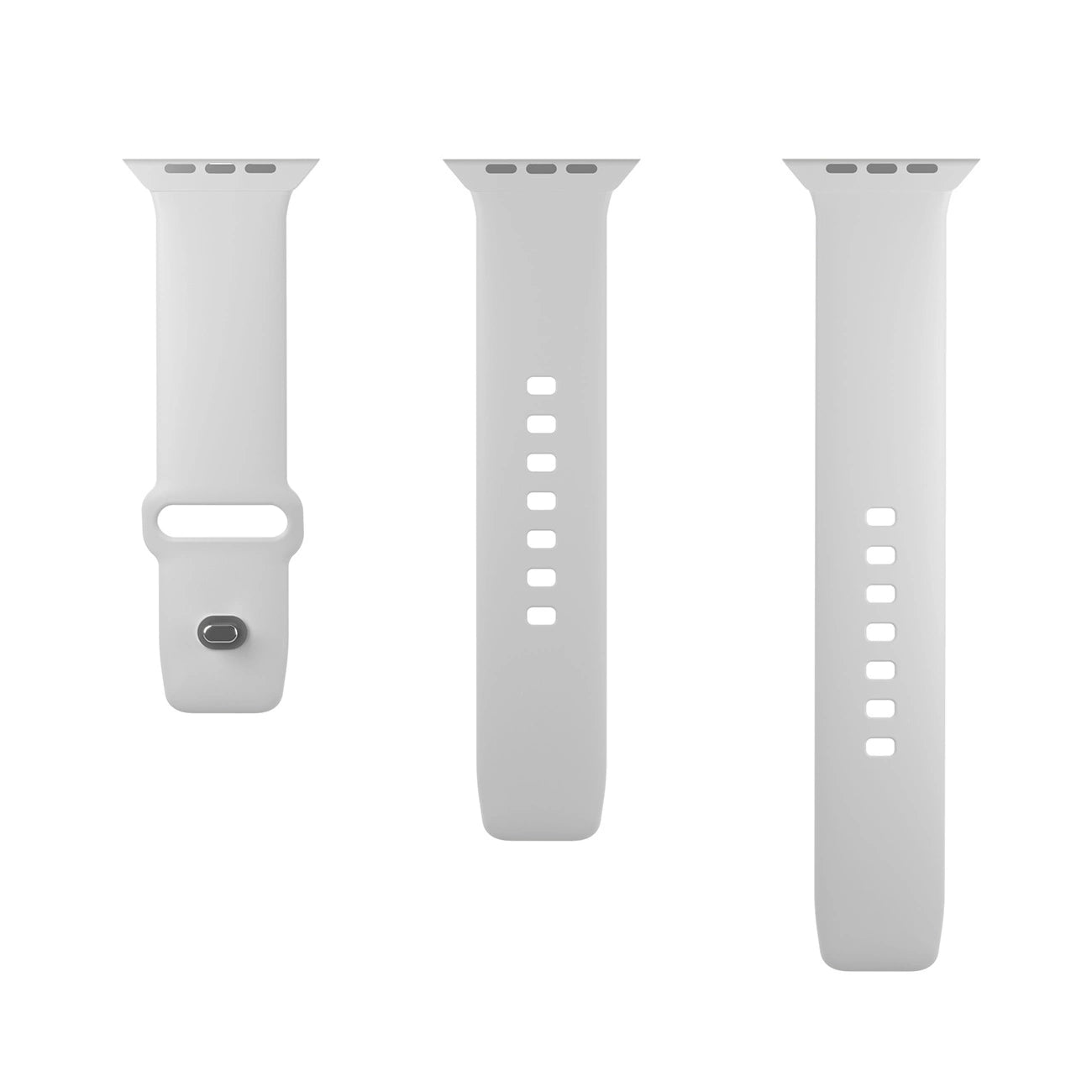 Puro Icon Silicone Strap for Apple Watch 38 / 40 / 41 mm - White (2 pcs.)_3