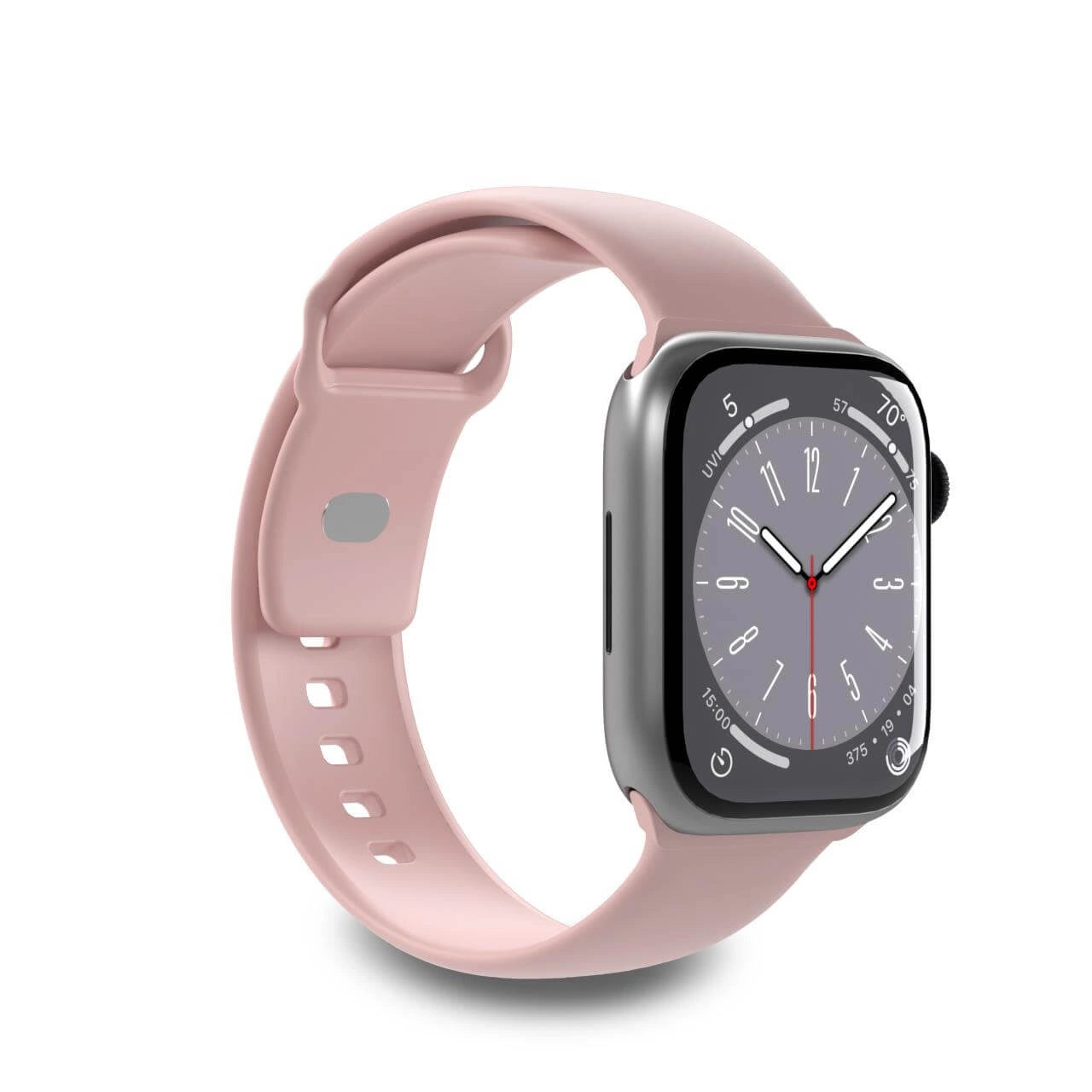 Puro Icon Silicone Strap for Apple Watch 38 / 40 / 41 mm - Pink (2 pcs.)_0